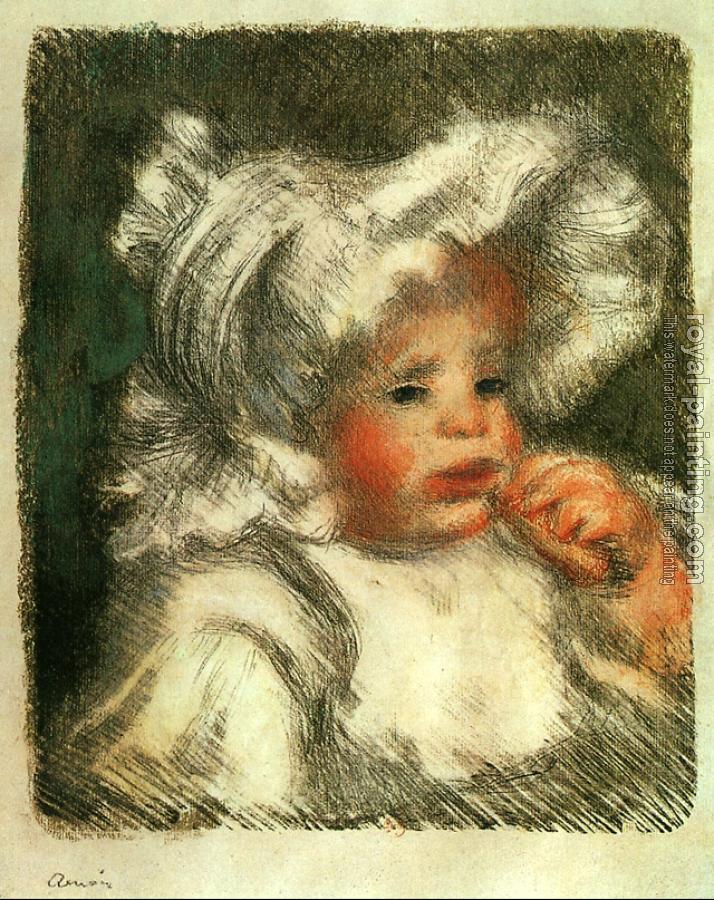 Pierre Auguste Renoir : L' Enfant au Biscuit